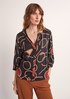 Tunic blouse with wide sleeves from comma