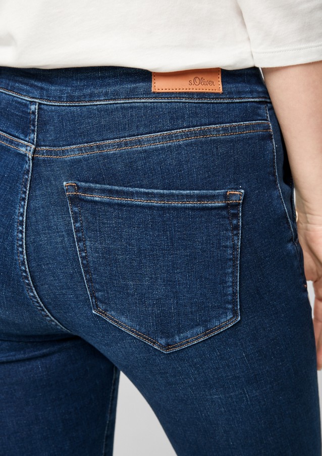 Femmes Jeans | Skinny : jean à boutons décoratifs - CF48287