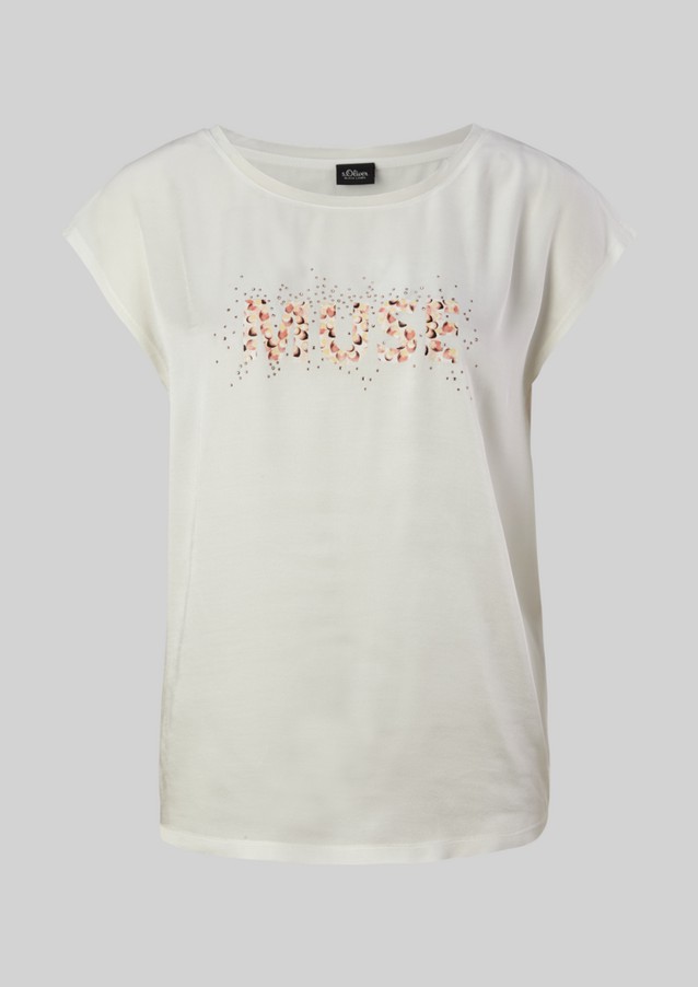 Femmes Shirts & tops | Haut façon blouse à devant en satin - CL57456