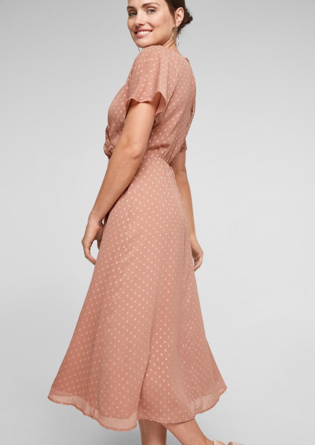 Women Dresses | Plumetis chiffon dress - IN78121