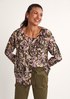 Tunic blouse with raglan sleeves from comma