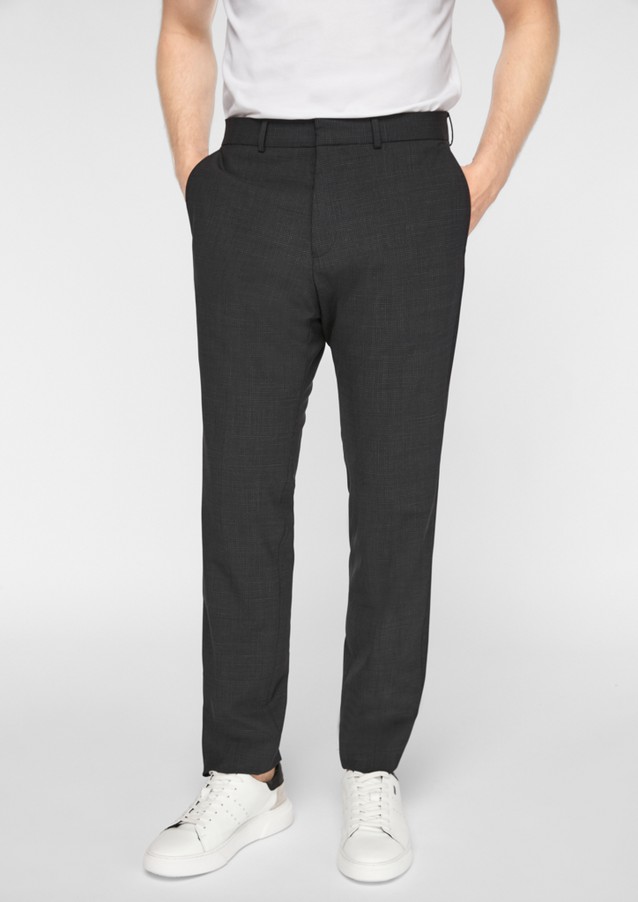 Men Trousers | Slim: washable hyper stretch trousers - KU33576