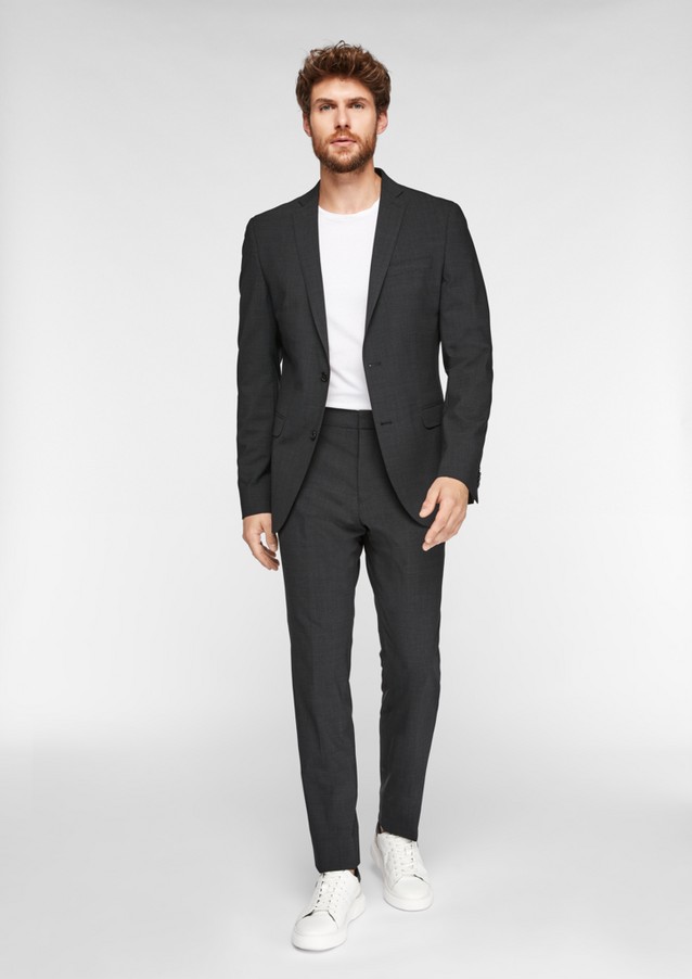 Men Trousers | Slim: washable hyper stretch trousers - YZ98191