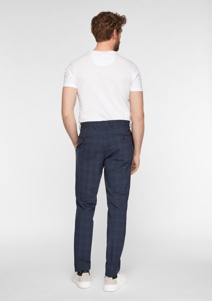 Men Trousers | Slim: Trousers in a new wool blend - IV42140