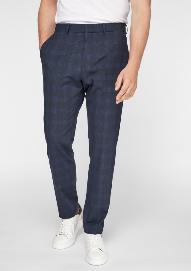 Men Trousers | Slim: Trousers in a new wool blend - OK29357