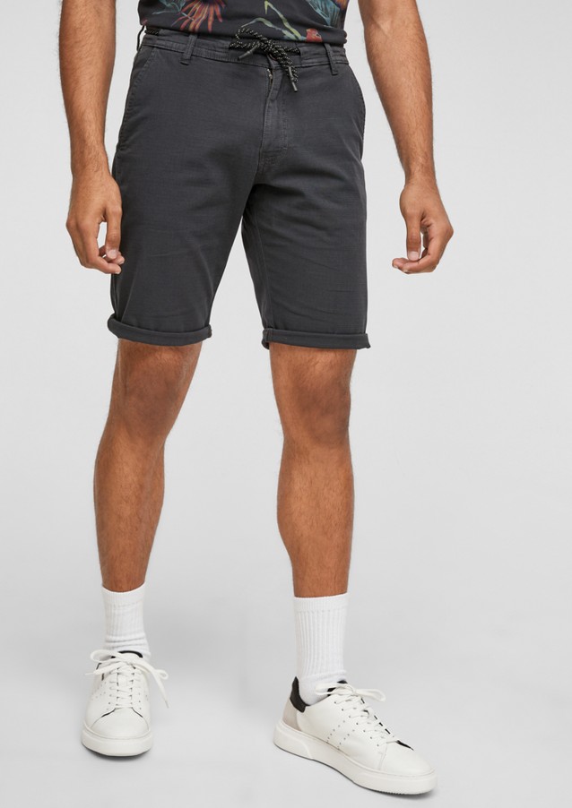 Hommes Shorts & Bermudas | Regular Fit : bermuda muni d'un cordon - FF29491