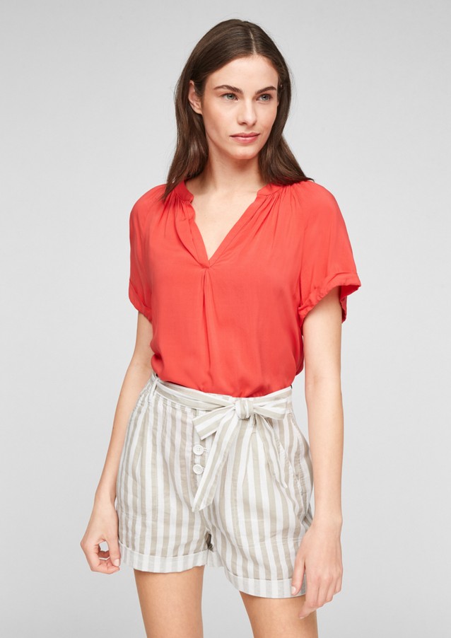 Femmes Pantalons | Regular Fit : pantalon en lin mélangé - GR67400