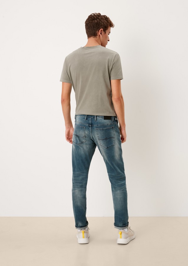 Hommes Jeans | Slim : jean délavé - GV91485