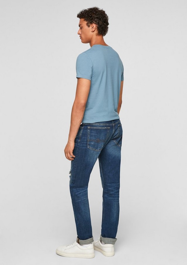 Men Jeans | Slim: vintage style jeans - TH74642