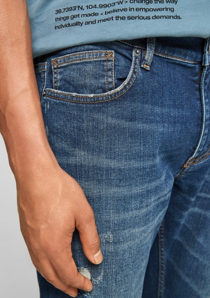 Men Jeans | Slim: vintage style jeans - TH74642
