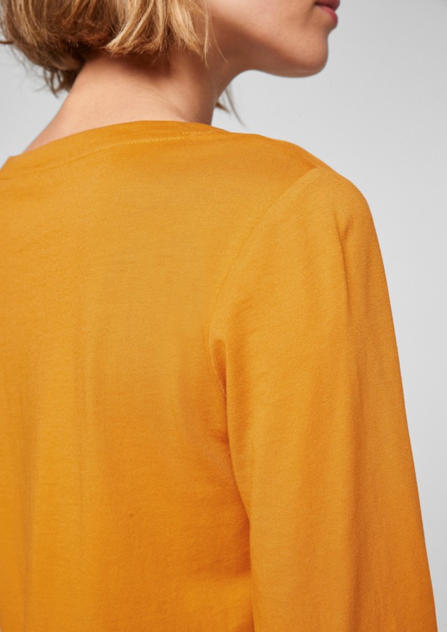 Femmes Shirts & tops | T-shirt en jersey à encolure djellaba - NY49636