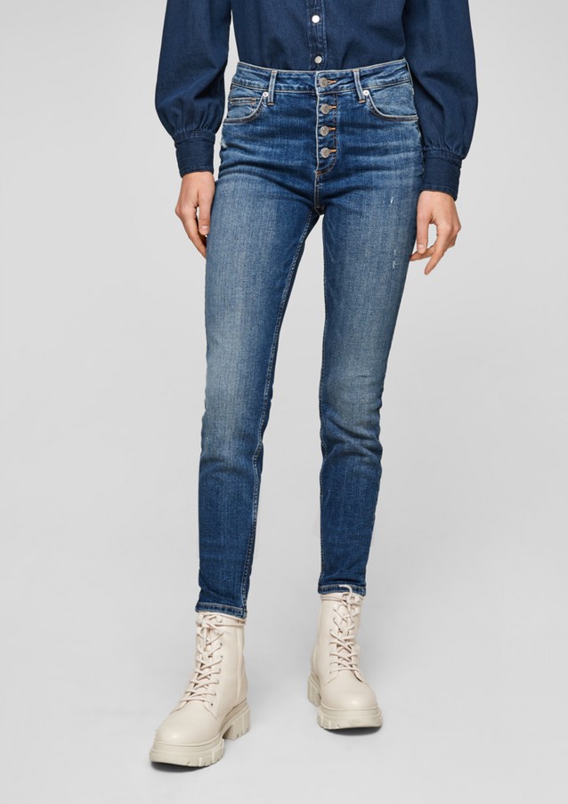 Women Jeans | Skinny: jeans with a button placket - EL87303