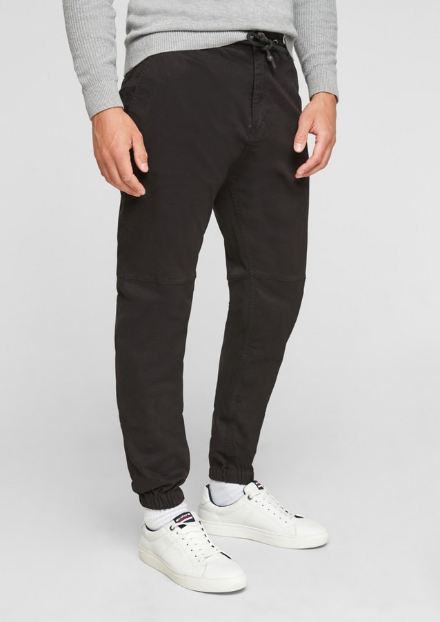 Hommes Pantalons | Slim : pantalon de jogging en coton mélangé - FZ64154