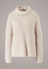 Polo neck jumper with wool from comma