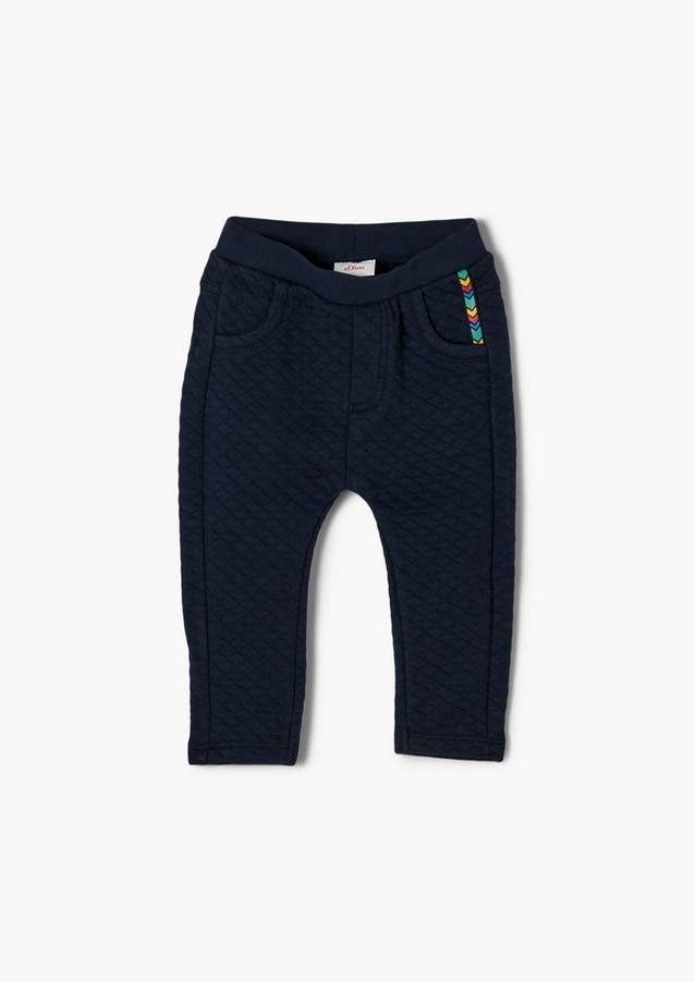 Junior Boys (sizes 50-92) | Tracksuit bottoms with stitching - VM29776