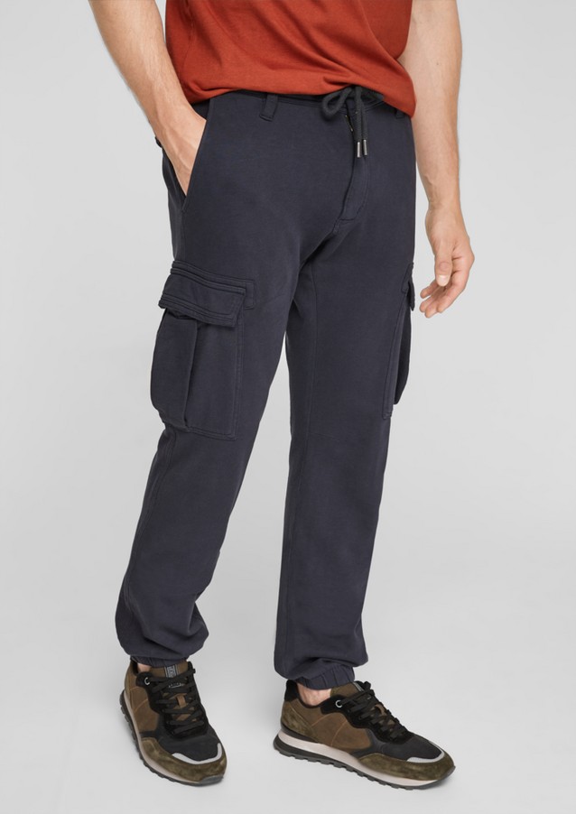Men Trousers | Regular: cargo tracksuit bottoms - YE66111