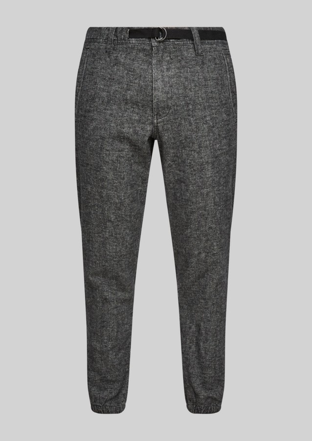 Men Trousers | Relaxed: Tracksuit bottoms with a belt - DH44912