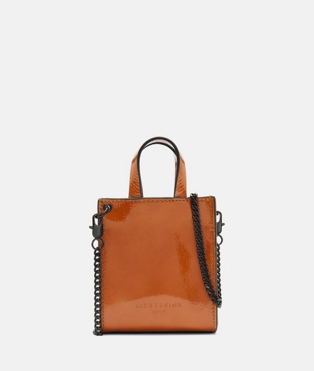 Mini bag in patent leather from liebeskind