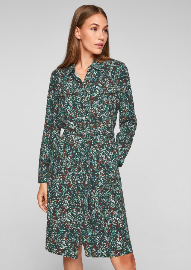 Femmes Robes | Robe-chemise à fleurs - YR37944