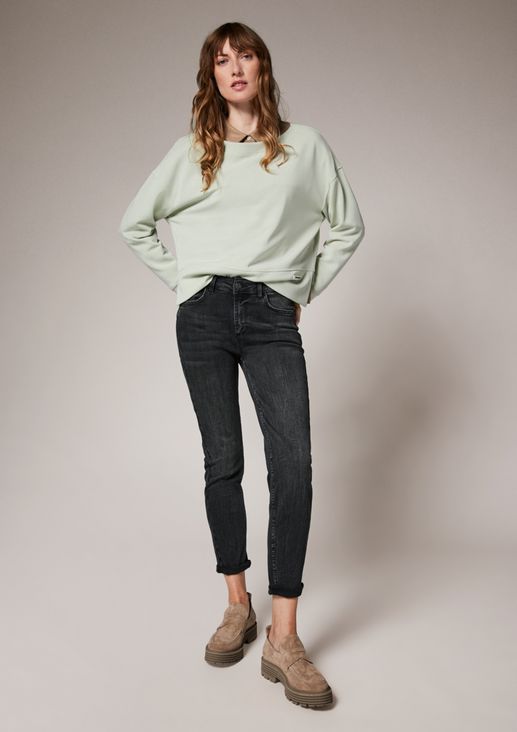 Skinny: Washed jeans from comma