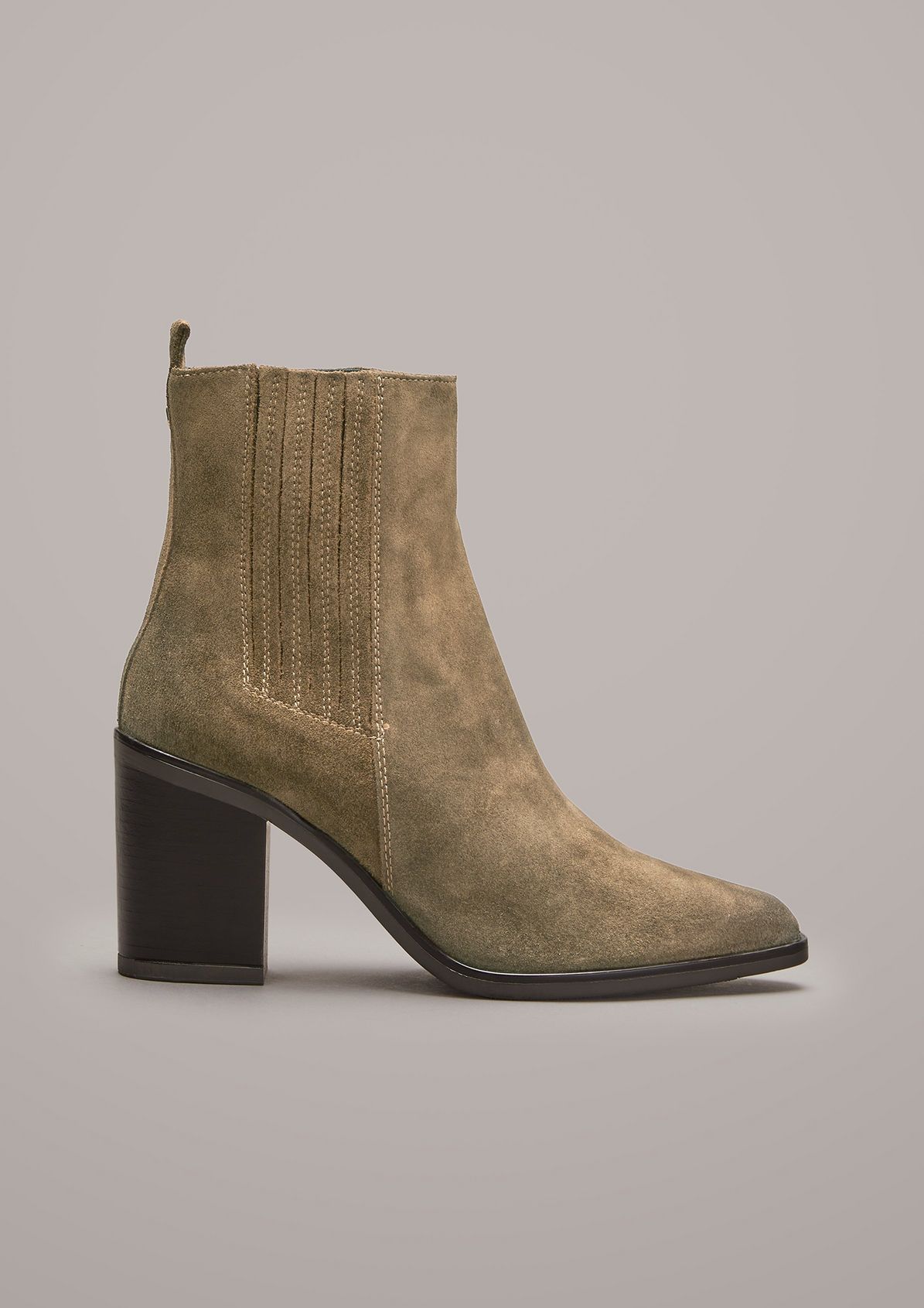 Genuine leather ankle boots from comma
