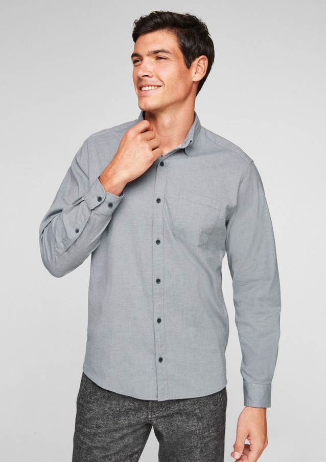 Herren Hemden | Regular: Hemd aus Baumwollstretch - VB56144