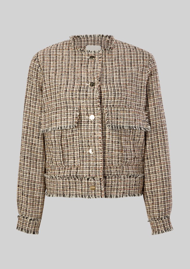 Women Jackets | Bouclé blazer jacket - VH55301