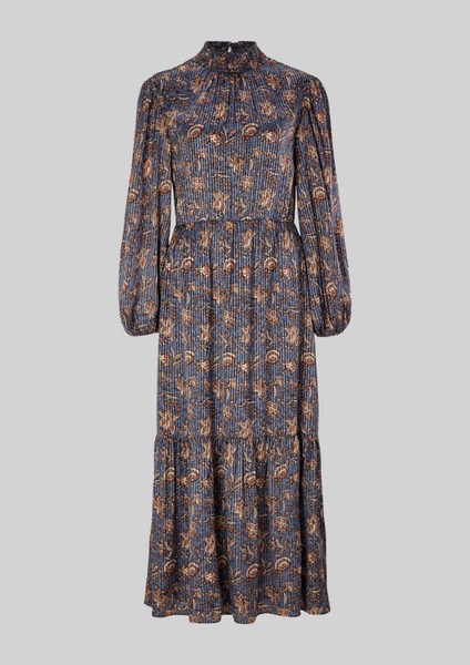 Femmes Robes | Robe en viscose à col montant - SA72929