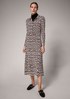 Patterned mesh dress from comma