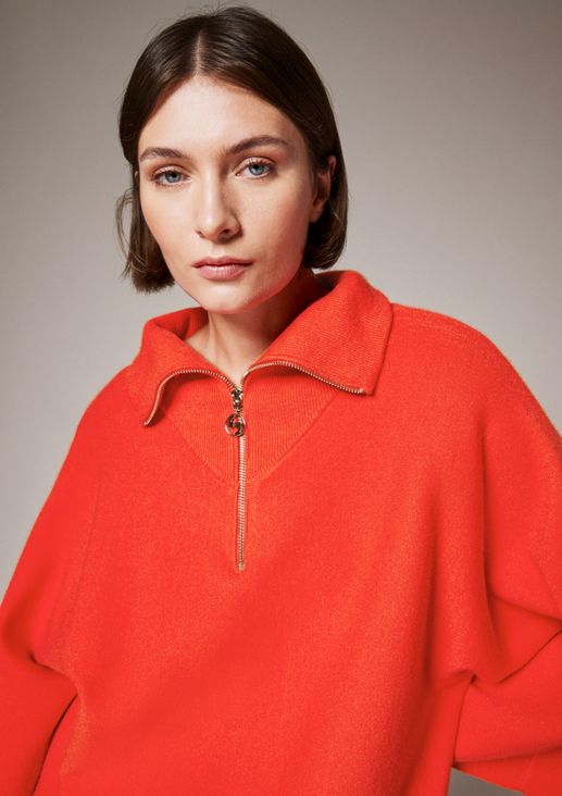 Soft poncho-style jumper from comma