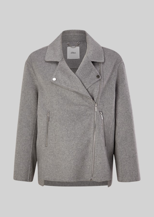 Women Jackets | Jacket made of blended wool - LN10792