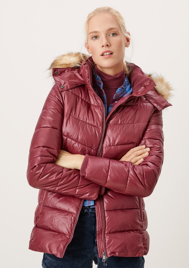 Women Jackets | Hooded puffer jacket - PI05557