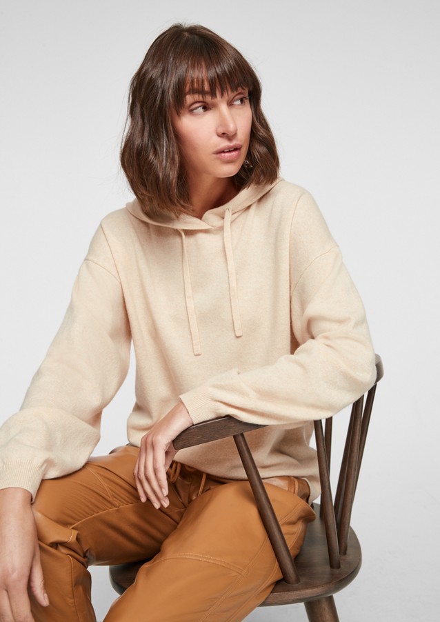 Women Jumpers & sweatshirts | Wool jumper with cashmere - YI33376