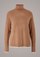Polo neck jumper with raglan sleeves from comma