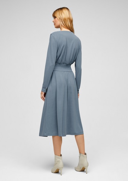 Femmes Robes | Robe longueur midi à détail smocké - XC26478