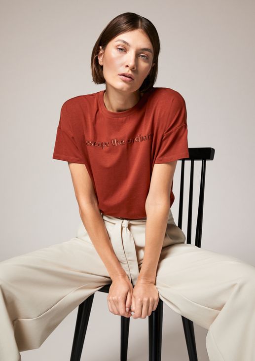 Loose modal blend top from comma