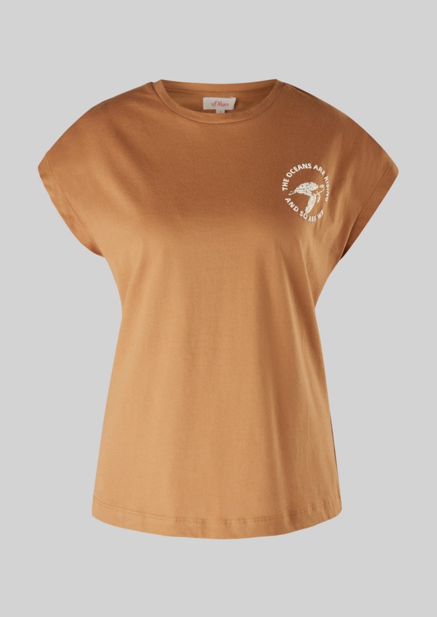 Damen Shirts & Tops | Lässiges Shirt mit Print-Detail - LK31147
