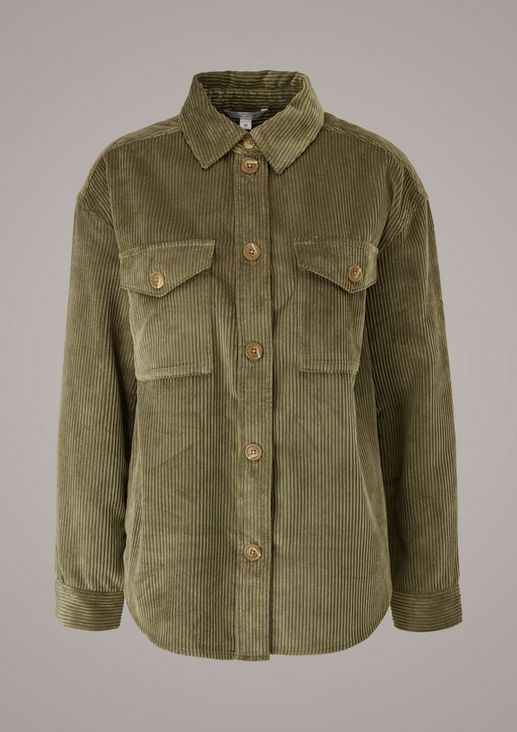 Overshirt made of corduroy from comma