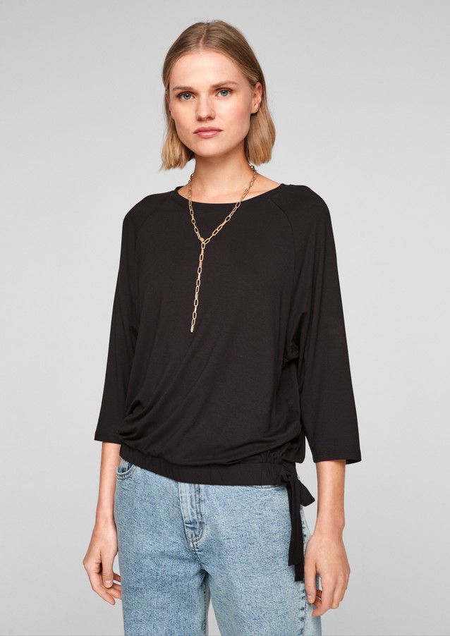 Damen Shirts & Tops | Shirt mit Knotendetails - OO55825