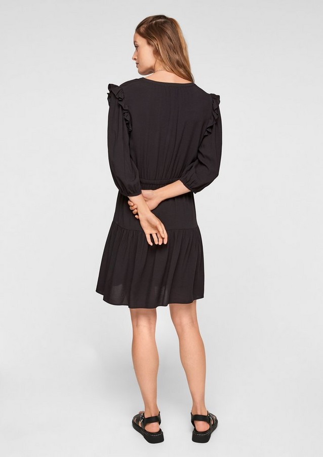 Femmes Robes | Robe courte de structure armurée - HL02491