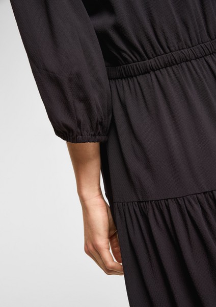 Femmes Robes | Robe courte de structure armurée - HL02491