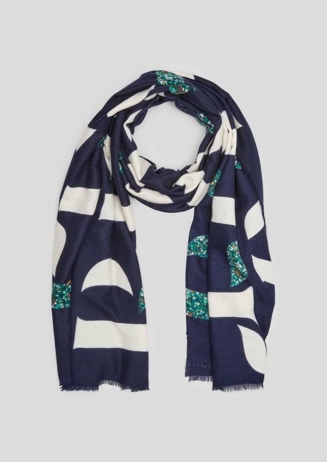 Women Scarves | Scarf with lettering - XC72067