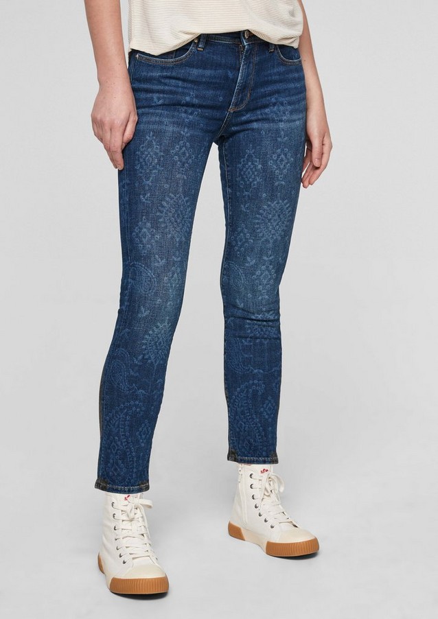 Women Jeans | Slim: paisley wash jeans - CO63525