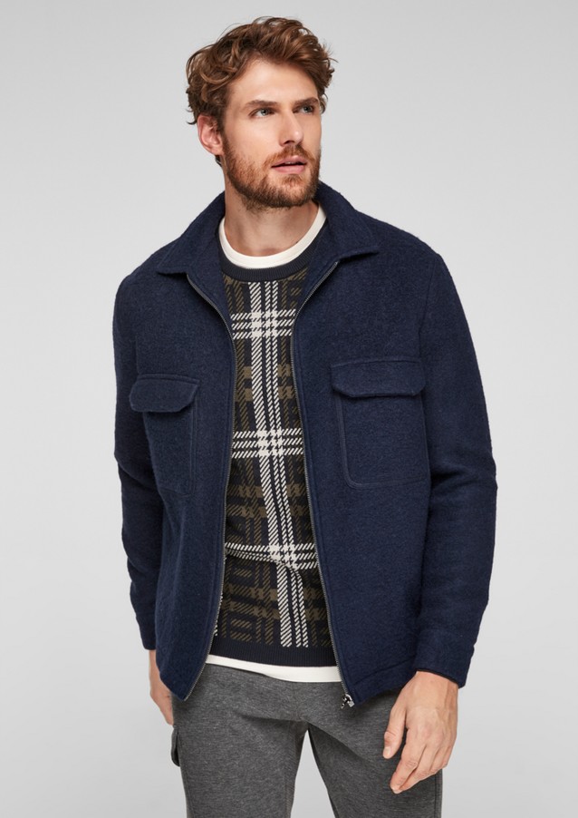 Men Jackets & coats | Blended wool overshirt - CV92104