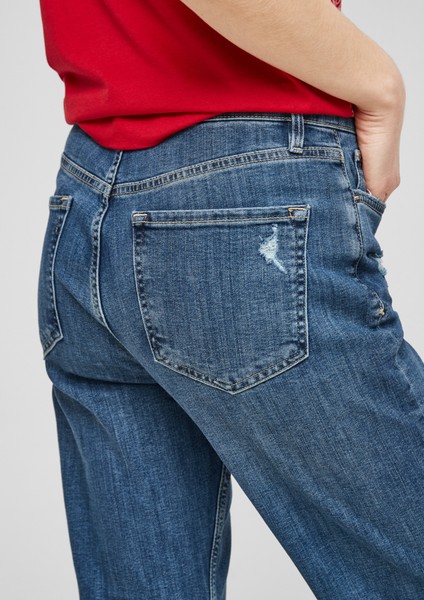 Femmes Jeans | Regular Fit : jean à revers - XN46817