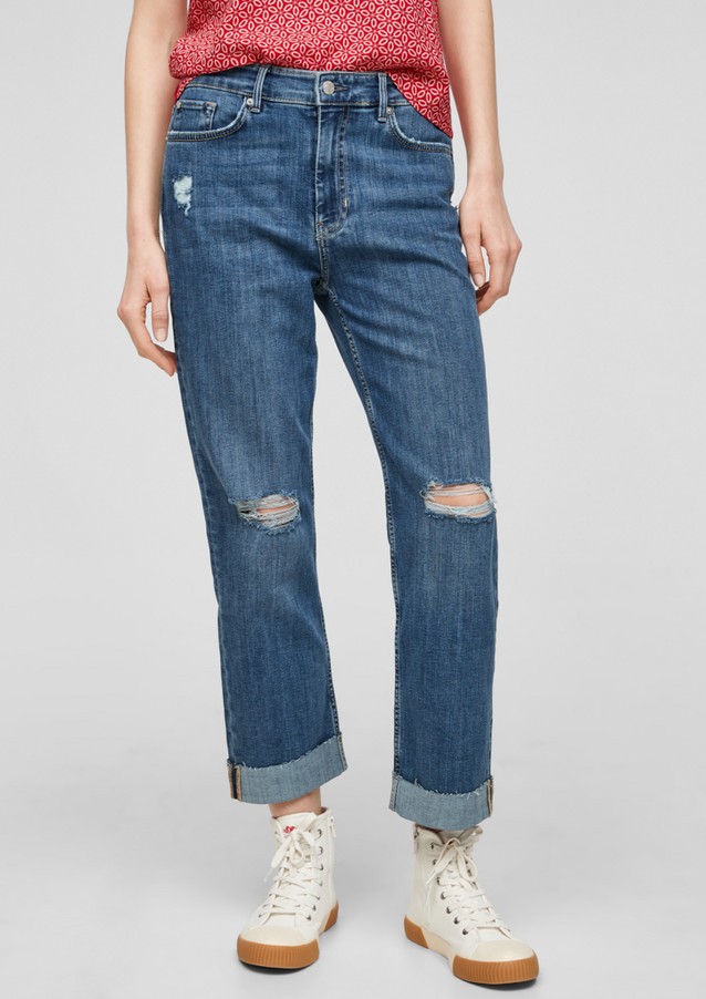 Women Jeans | Regular Fit: Jeans with a cuff - SU94001
