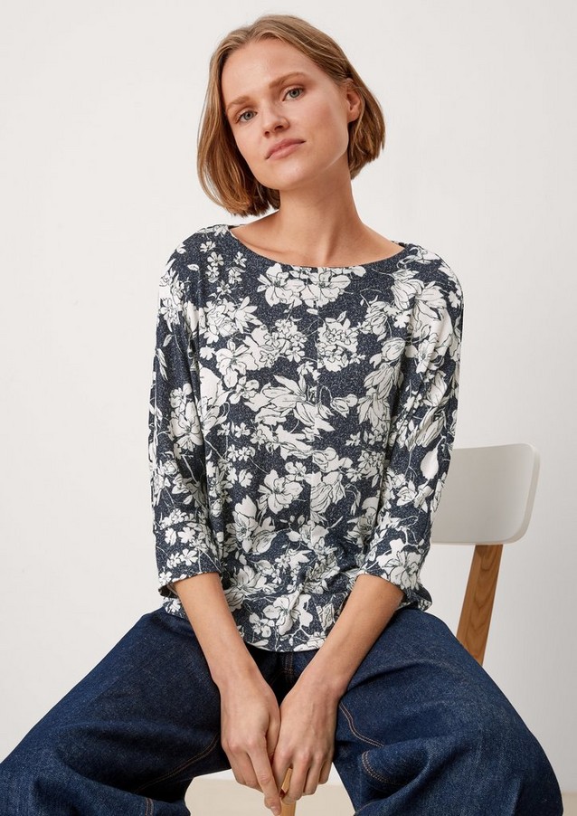 Damen Shirts & Tops | T-Shirt mit Fledermausärmeln - DY22635