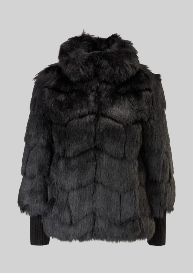 Women Jackets | Fashionable imitation fur jacket - BR07593