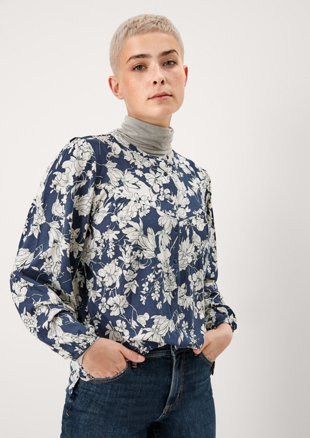 Femmes Shirts & tops | Haut à manches longues et motif à fleurs - GT22985