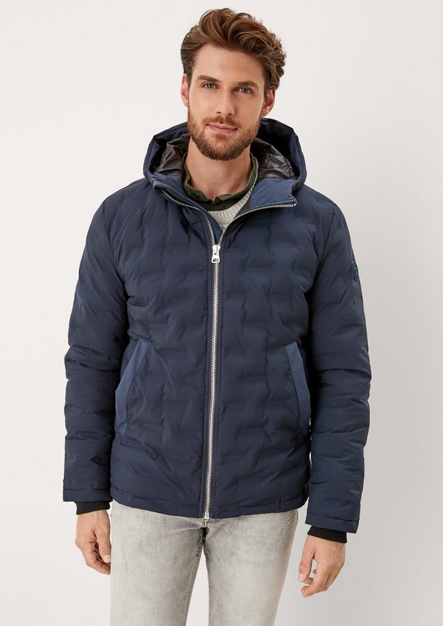 Men Jackets & coats | Padded jacket with a quilted pattern - IK53317